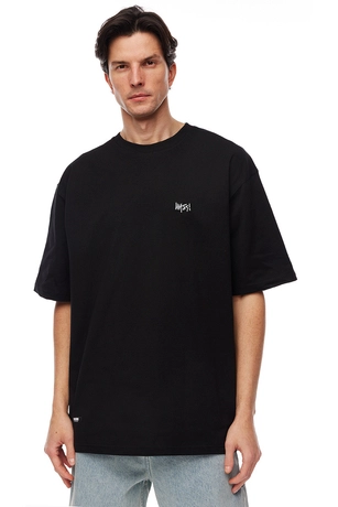Koszulka męska t-shirt Mass Dnm Signature Patch czarna
