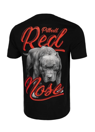 Koszulka męska T-Shirt Pit Bull Pitbull Red Nose 24 czarna