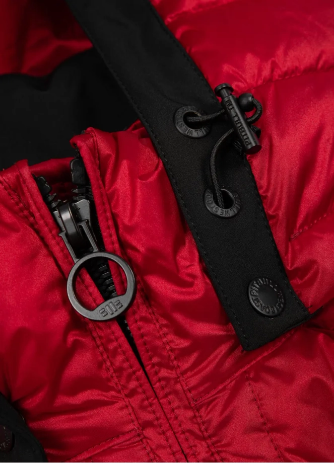 Kurtka zimowa męska Pit Bull Barles Ribstop czerwony