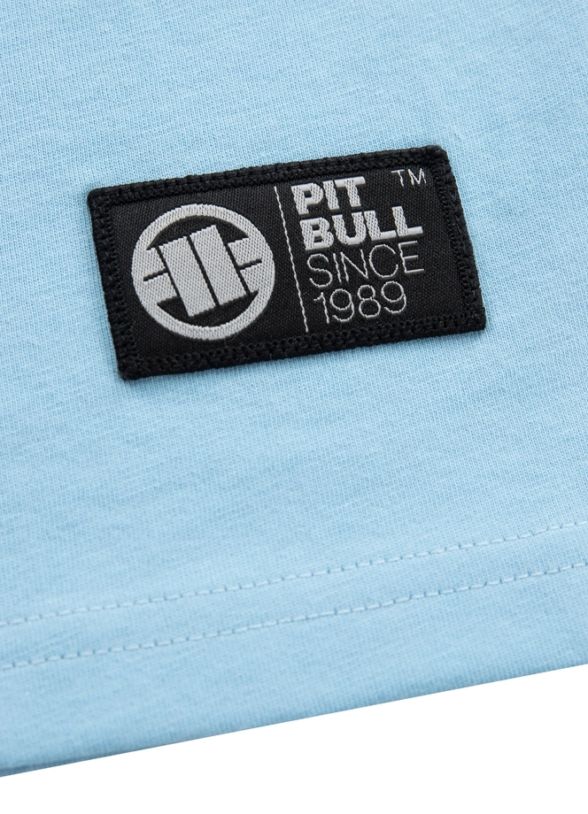 Koszulka męska T-Shirt Pitbull Hilltop jasno niebieska