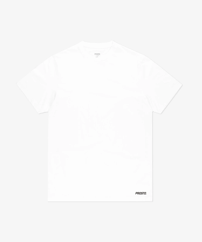 Koszulka męska t-shirt Prosto Basic zestaw 3pack multi biały/czarny/szary