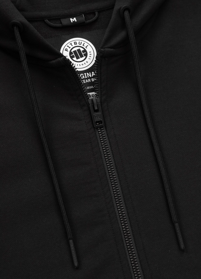 Komplet dresowy męski Pitbull Pit Bull Tape Nugget ZIP czarna