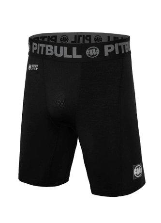 Spodenki kompresyjne Pit Bull Performance Pro Plus New Logo czarne