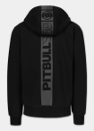 Bluza męska rozpinana z kapturem Pit Bull Hilltop czarno/czarna