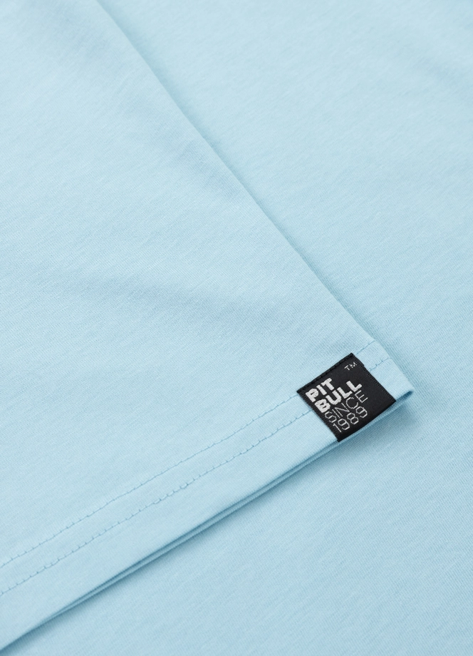 Koszulka męska T-Shirt Pit Bull Pitbull San Diego Born jasno niebieska