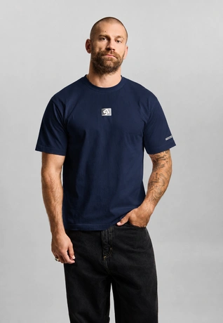 Koszulka męska t-shirt Prosto Mono ST granatowa