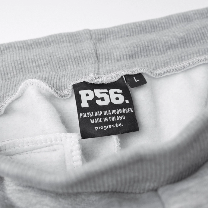 Spodnie męskie dresowe Dudek P56 AMH szare