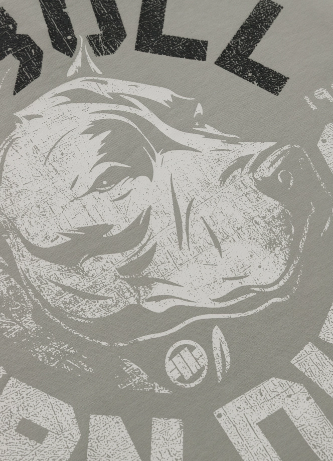 Bluza męska bez kaptura Pitbull Pit Bull Dog SD dusty salvia