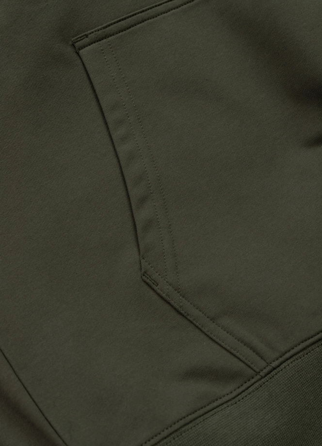 Bluza męska z kapturem Pitbull Pit Bull Troublemaker zielona