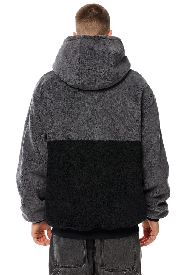 Kurtka zimowa dwustronna Mass Denim Result czarno/szara