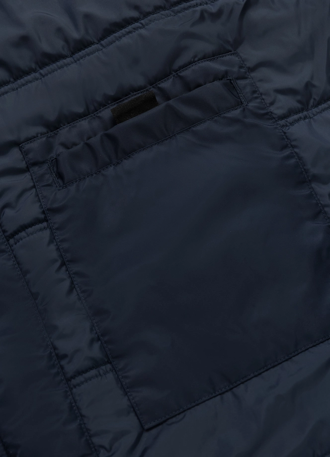 Kurtka męska przejściowa bejsbolówka Pit Bull Detroit granatowa