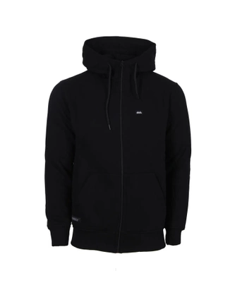 Bluza męska z kapturem rozpinana Elade Zip hoodie czarna