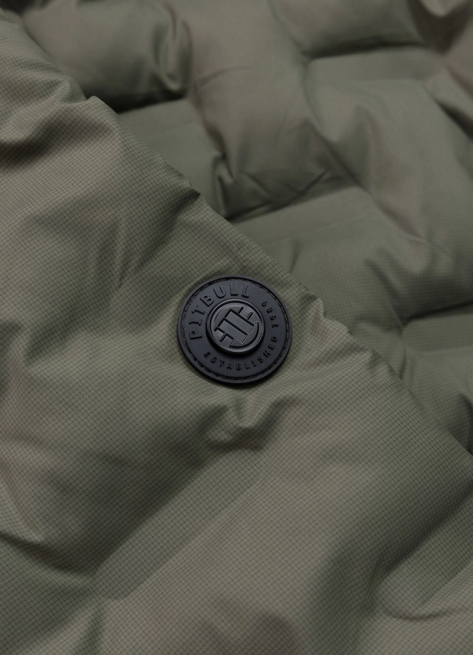 Kurtka zimowa męska Pit Bull Fisk oliwkowa zielona