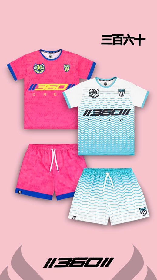 Spodenki męskie kąpielowe 360 CLTH watersport różowe