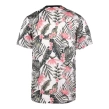 Koszulka t-shirt '47 Brand Los Angeles Floral Repeat Echo zielona