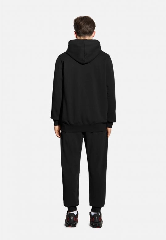 Spodnie dresowe męskie Prosto Matched czarne