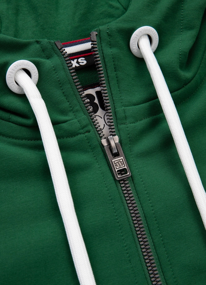 Komplet dresowy damski Pitbull Pit Bull ZIP zielony