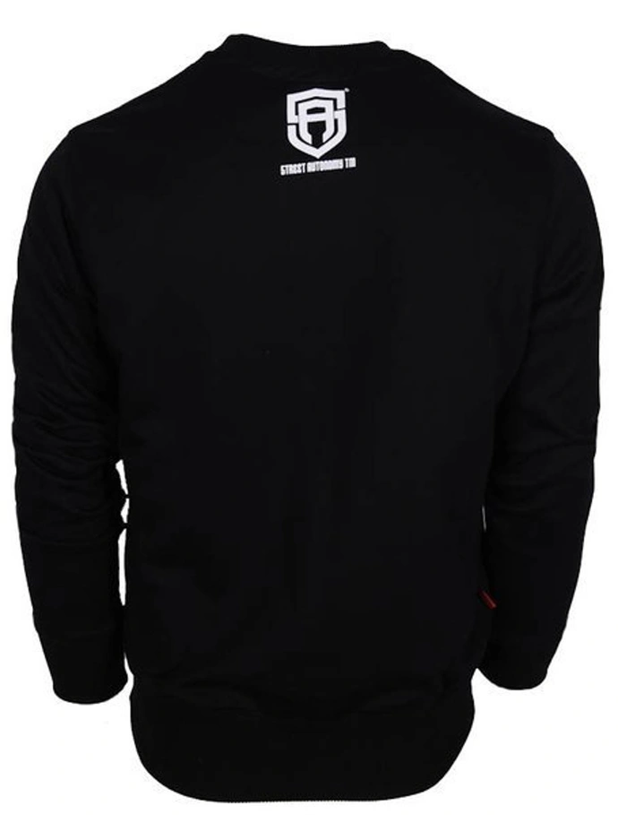 Bluza bez kaptura Street Autonomy Thug Life crewneck black