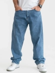 Spodnie męskie Jeans Baggy Jigga Wear Outline niebieskie