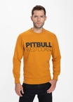 Bluza bez kaptura Pitbull TNT crewneck honey yellow