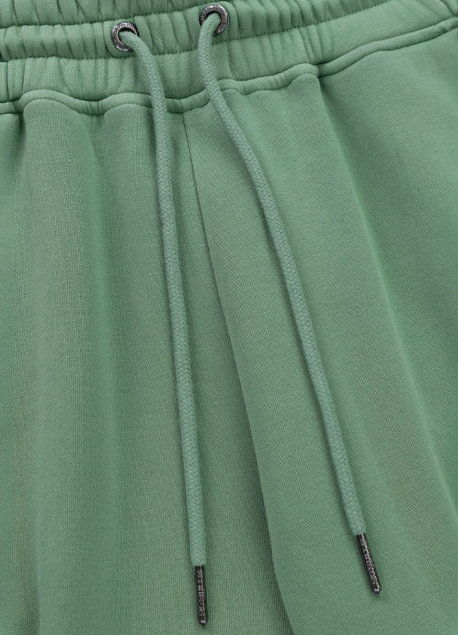 Komplet dresowy męski Pitbull Pit Bull Lancaster 2 ZIP Washed zielony