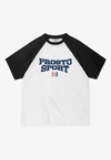 Koszulka męska t-shirt oversize Prosto Harvard biała