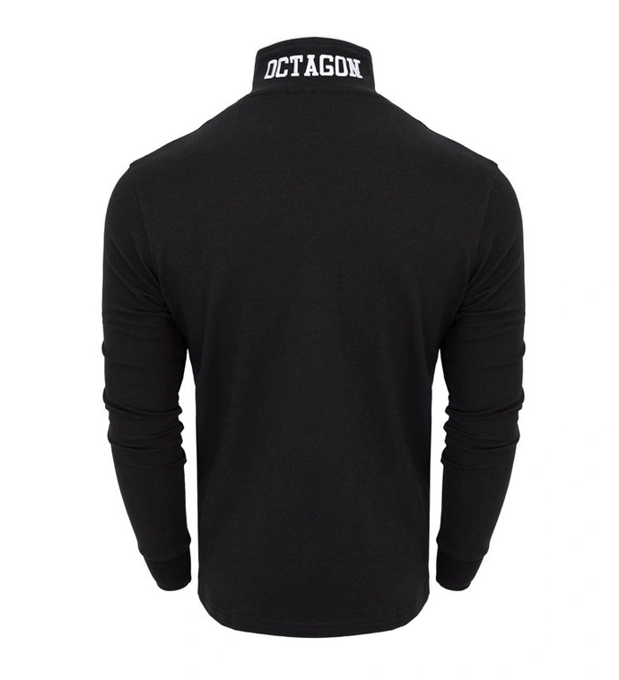 Bluza męska Octagon Arizona Logo crewneck czarna