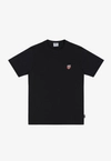 Koszulka męska t-shirt Prosto Shield Slim czarna