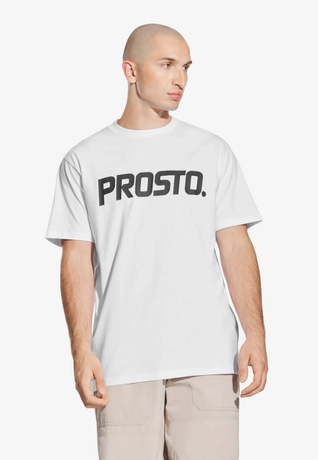 Koszulka męska t-shirt Prosto Biglog biała