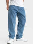 Spodnie męskie Jeans Baggy Jigga Wear Outline niebieskie