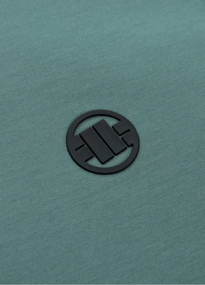 Bluza męska z kapturem Pitbull Pit Bull Explorer hooded miętowa zielona