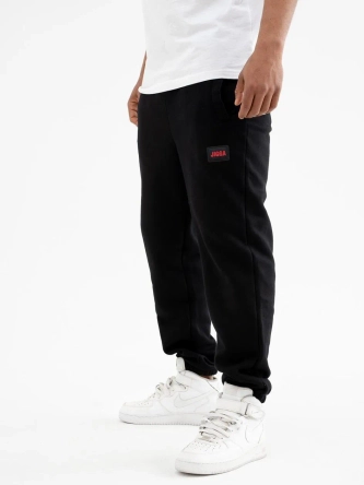 Spodnie dresowe męskie Jigga Wear Frame Name czarne