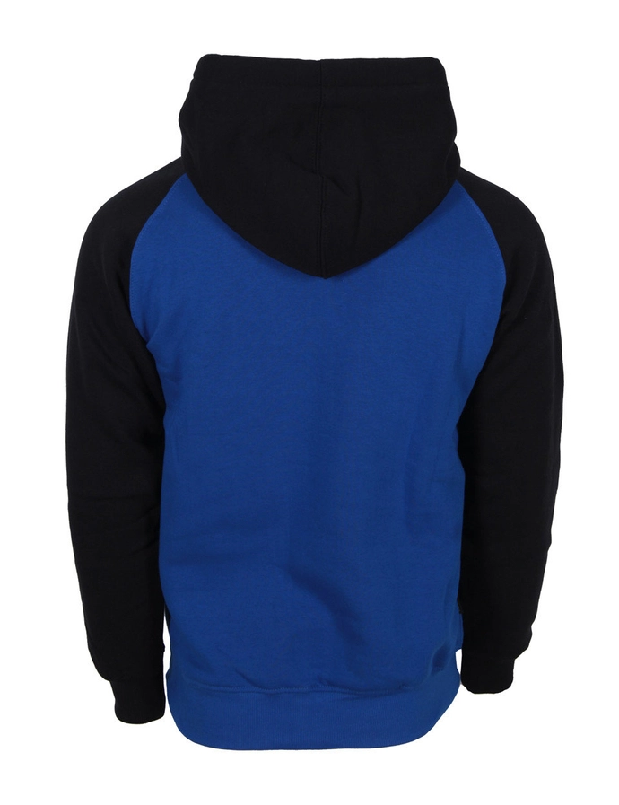Bluza męska z kapturem Ciemna Strefa CS Reglan Wir niebieska