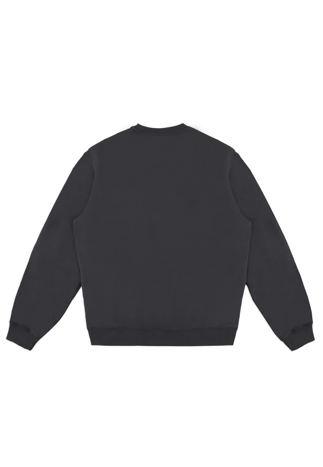 Bluza męska Prosto College crewneck czarna/grafitowa