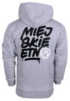 Bluza rozpinana El Polako Zip Miejski Tag grey