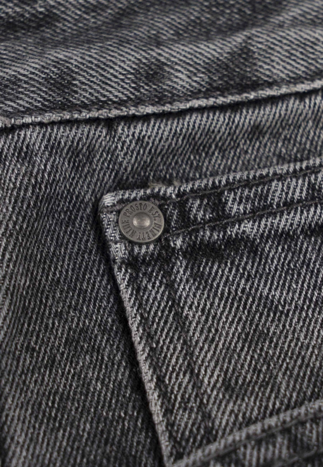 Spodnie męskie Jeans Baggy Prosto Shield szare