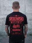 Koszulka męska t-shirt Środowisko Miejskie Theme czarna/czerwona