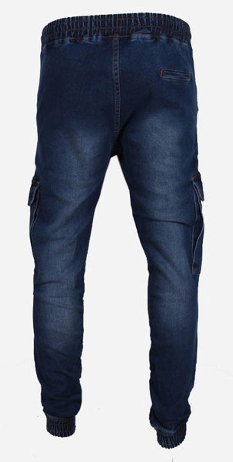 Spodnie Jogger bojówki Stoprocent Double Roger jeans blue