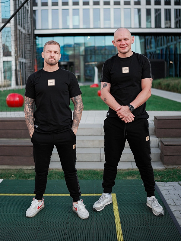 Koszulka męska t-shirt Środowisko Miejskie CLS Gold czarna