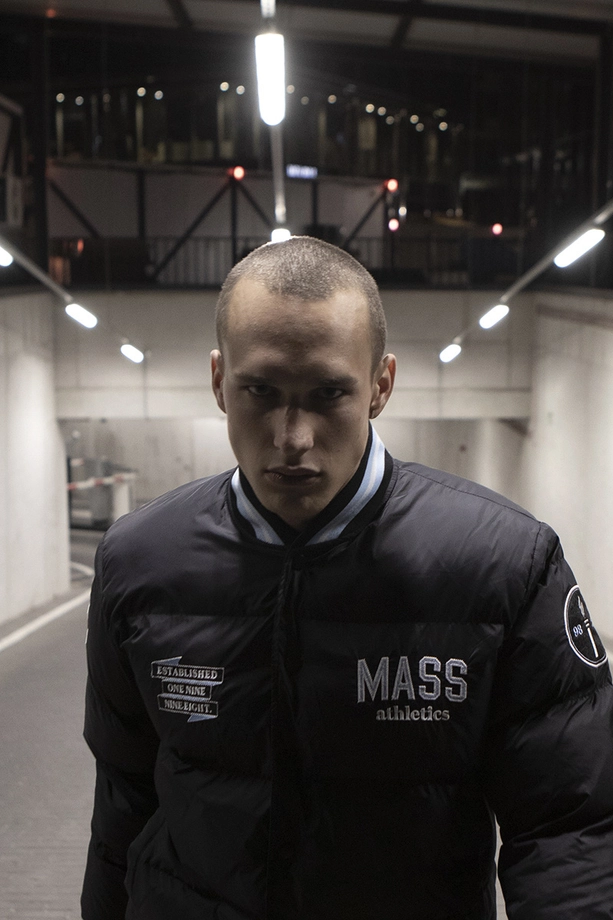 Kurtka zimowa męska Mass DNM Club Winter czarna