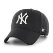 Czapka z daszkiem 47 Brand New York Yankees Snapback MVP czarna biała