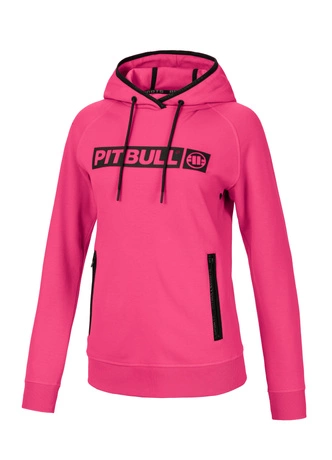 Bluza damska z kapturem Pit Bull Pitbull Georgia 24 hooded różowa