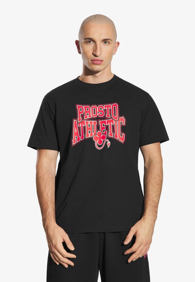 Koszulka męska t-shirt Prosto Chicago czarna