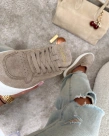 Buty sneakersy damskie Olavoga Kasato beżowe