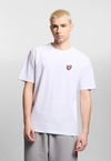 Koszulka męska t-shirt Prosto Small Shield biała