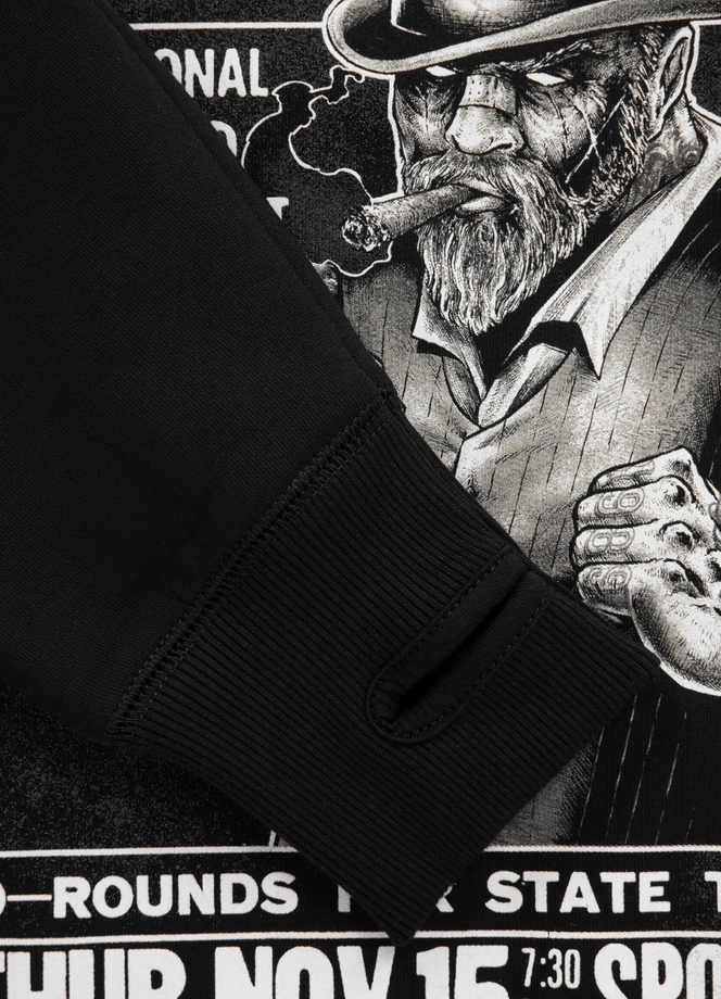 Bluza męska Pitbull Pit Bull Bare Knuckle czarny