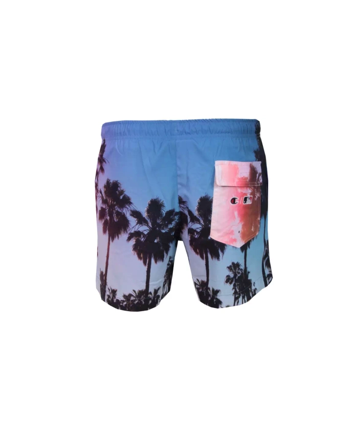 Spodenki szorty kąpielowe Champion Beach MLB NY fullprint