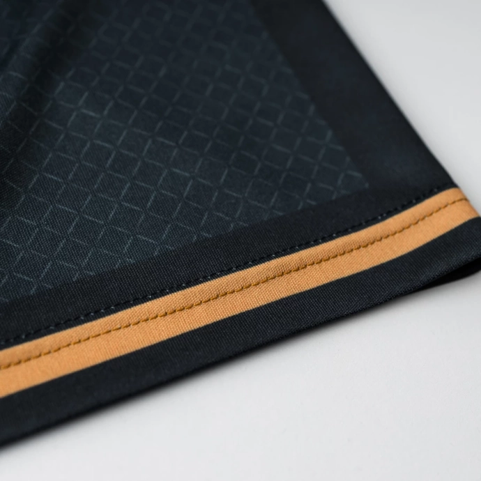 Koszulka męska T-shirt Patriotic F-Football Orange czarna