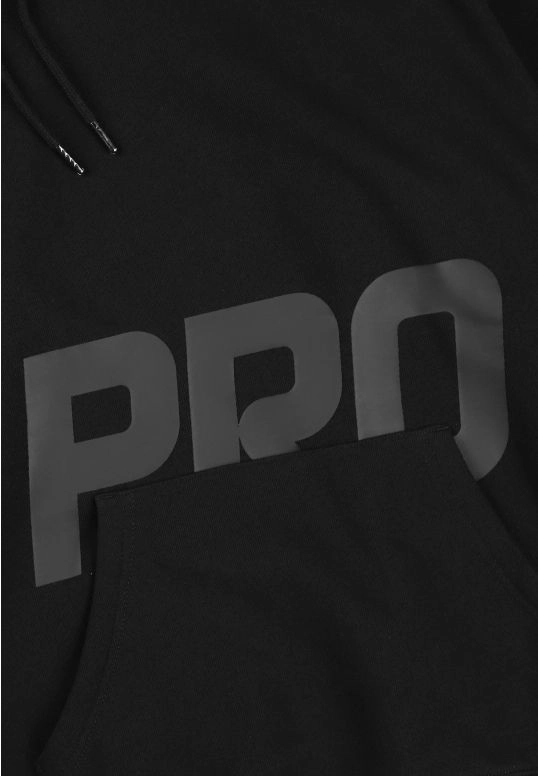 Bluza męska z kapturem Prosto Pro hoodie czarna