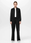 Komplet dresowy damski Pitbull Verona Wide Leg czarny